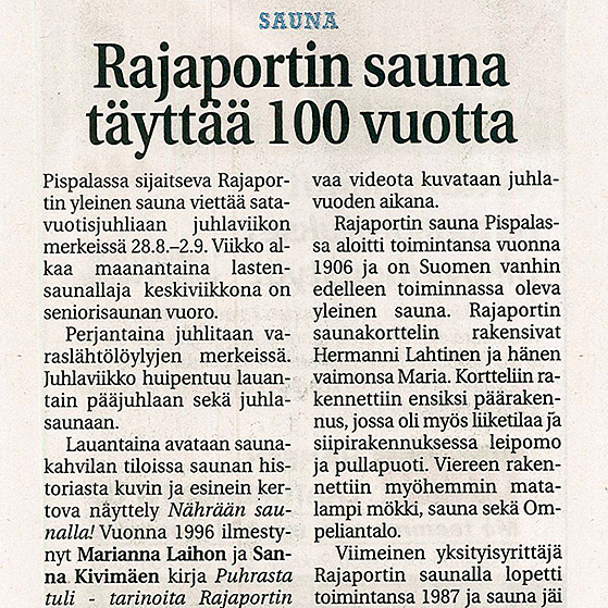 Tamperelainen 26.8.2006
