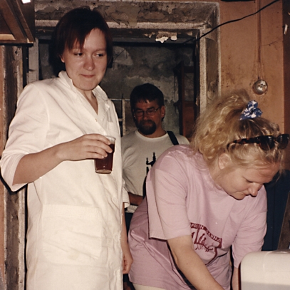 Katariina Romppainen, Veikko Niskavaara ja Sanna Kivim&auml;ki