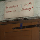 Lasipullot kielletty