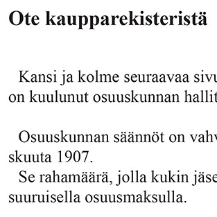 Kaupparekisteri 1907 konek