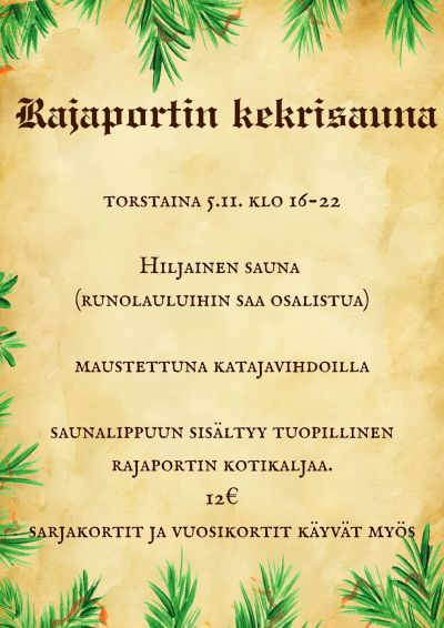 Kekrisauna