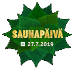 Saunapäivä 27.7.2019